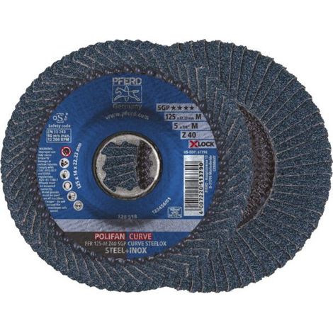 Polifan X-Lock Pfr 125-M Z40 S Gp Curve Steelox/X-Lock