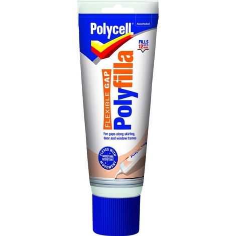 Polycell 5084952 Flexible Gap Polyfilla Tube 330g PLC2502