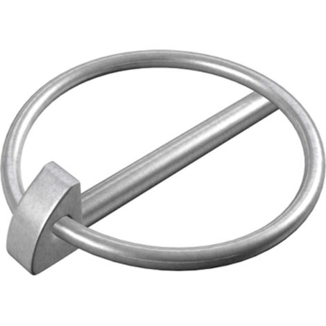 dörner + helmer Klappsplint 6 mm 40 mm Stahl galvanisch verzinkt 10 St. (1/2)