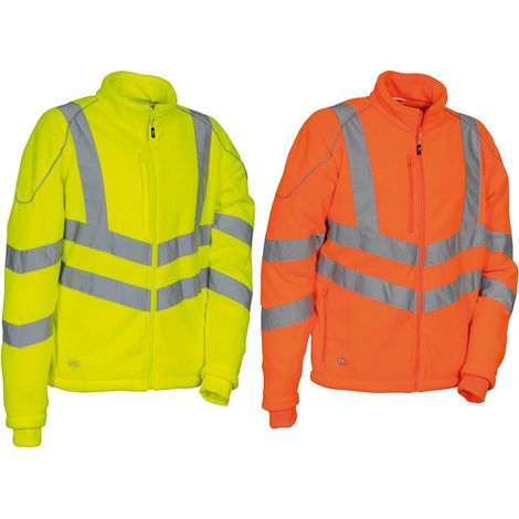 Giacca in pile Cofra Dukesse-Giallo-L - Giallo - 
