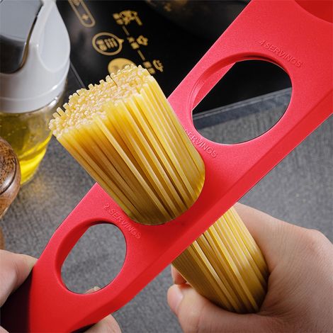 3-in-1 Multifunktions-Spaghettilöffel: Kralle, Sieb und Messlöffel zum Kochen von Pasta in der Küche. (1/5)