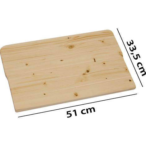Tavola in legno per lavatoio Reno / Iseo / Nilo 61x51 Asse di Lavaggio
