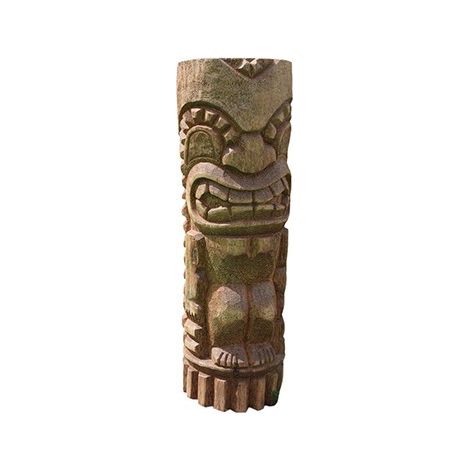 Statue Tiki Aro 100 cm - Brun 100 cm