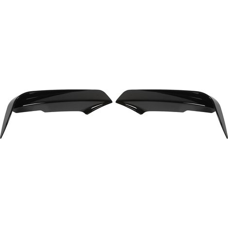 Splitter anteriore in 2 pezzi per paraurti, lato sinistro e destro, in ABS, ricambio parabrezza per BMW Serie 3 F30 F31 F3 320i 328i M Sport, nero lucido.