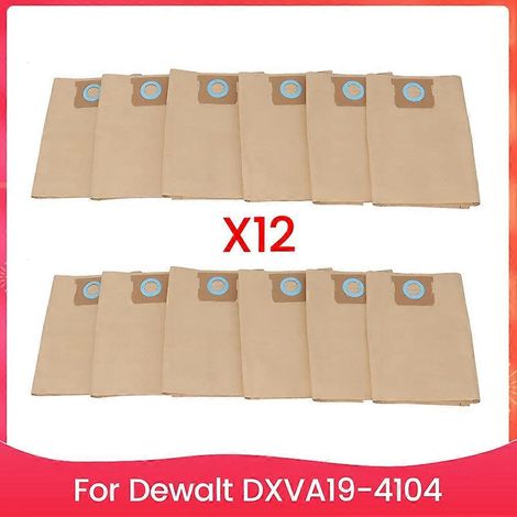 Lot de 12 sacs à poussière pour aspirateur Dewalt (accessoires inclus) - Voir photo (1/5)
