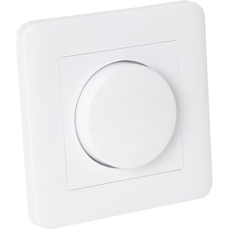 TRIAC LED Dimmer-Schalter Universal Weiß (1/4)
