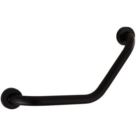 Barre d’appui de Salle de Bain Barre de Maintien Douche en Acier Inoxydable Barre de Securite, Noir (1/5)