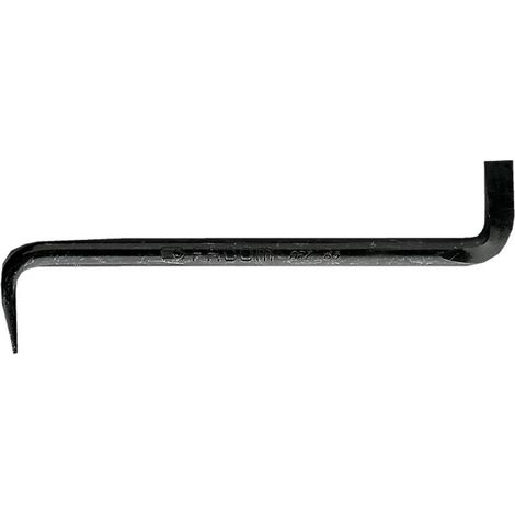 Tournevis coudé pour vis à fente 4x13mm longueur totale 86mm