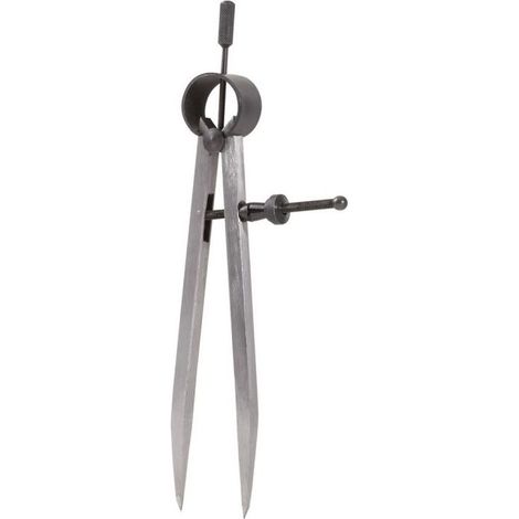 Compas droit à ressort, rayon 138 mm, L.150 mm - sur carte