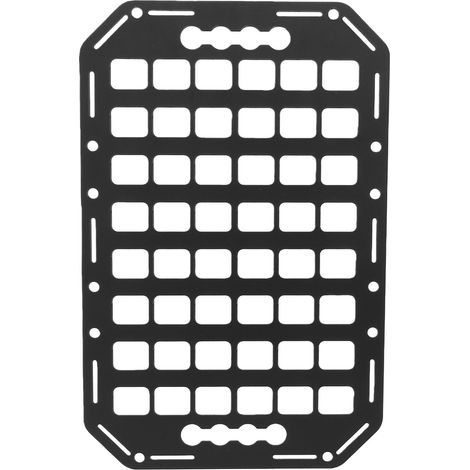 Panneau Molle pour dossier de siège 42 x 27,5 cm, organiseur de sac à dos avec poignée