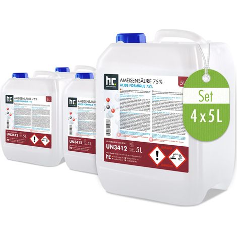 Höfer Chemie Acide formique 75% Höfer Chemie® qualite technique en bidon de 5 L 20 l (en) (1/4)