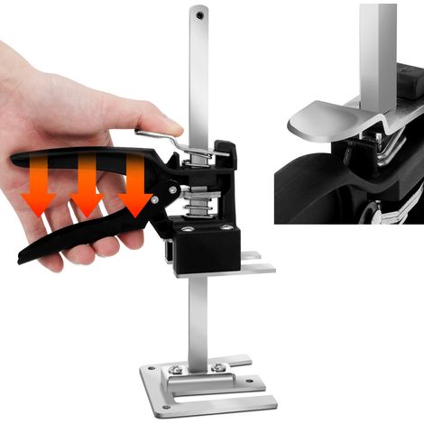 Jiubiaz Set da 4 sollevatori per mobili regolabili 0-20 cm, alza pannelli per mobili e armadi, portata fino a 240 kg (1/5)
