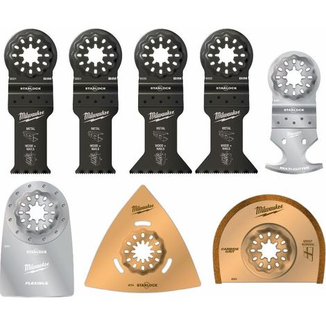 Set di 8 lame multitool MILWAUKEE Renovation - 48906088