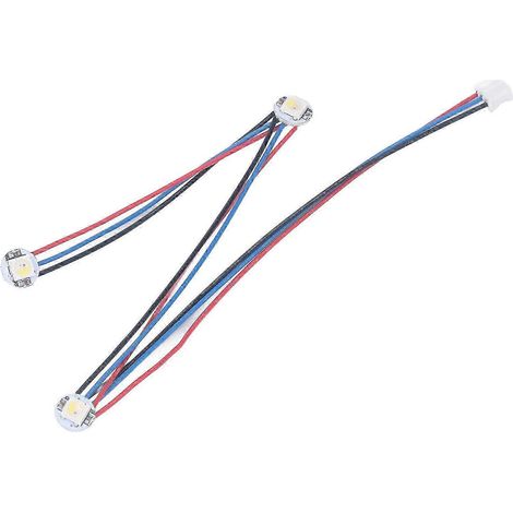 Bandeau LED RGBW Mini PCB avec câble PTFE soudé pour extrudeuse Voron 2.4 Stealthburner, imprimante 3D, DC5V (1/5)