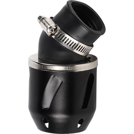 Filtre à air nettoyant 35mm forme balle pour moto scooter quad motocross noir, admission universelle moteur. (1/5)