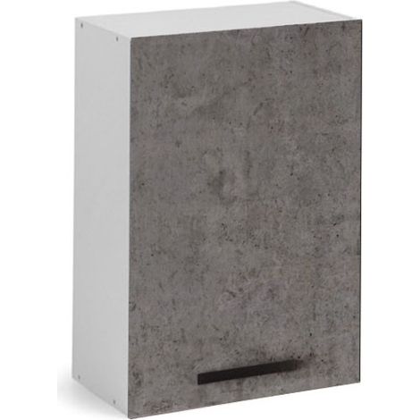 Pensile per cucina grigio cemento 1 anta Cm 40x32xH 72