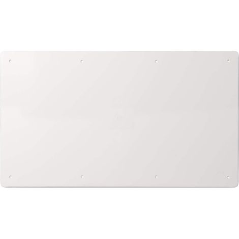 Coperchio di ricambio per scatola di derivazione, 520x295mm, bianco, serie 351 - Elettrocanali EC351C11