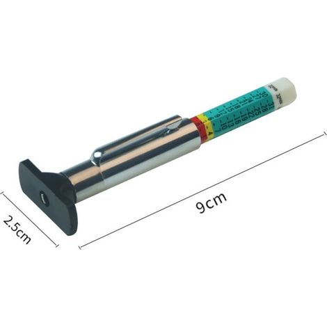 Calibro misuratore della profondità del battistrada pneumatico gomma (1/5)