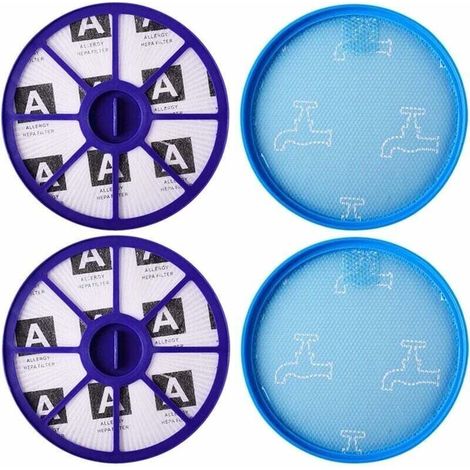 Kit 2 Remplacement Filtre Lavable pour Aspirateur Dyson DC29 DC19 DC19T2 DC20 DC21 (1/5)