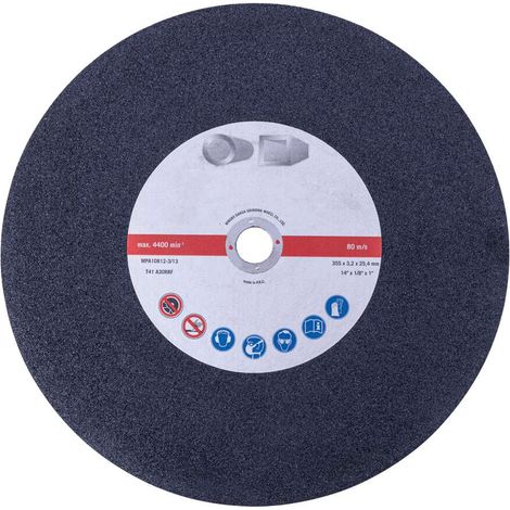 Disco da taglio per ferro e metallo diametro 355x3,2 mm Scheppach
