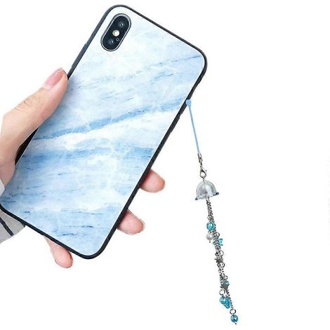 Carillon éolien mignon avec pendentif méduse, ornement de voiture en alliage. (1/4)
