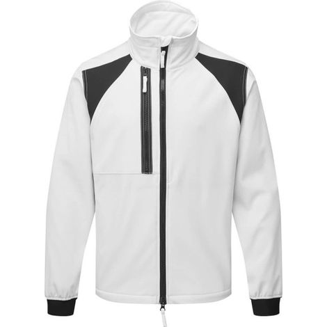 Softshell co forro polar en tejido elástico WX2 (2 capas) CD870 XXL Blanco