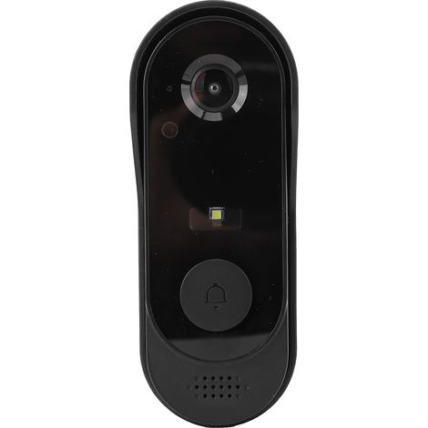 Caméra Sonnette Vidéo Connectée Sans Fil 1080P 2.4GHz WiFi Audio Bidirectionnel avec Récepteur pour Tuya Sécurité Domestique (1/5)