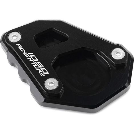 (1050 noir) Compatible avec les modèles 1290, 1190, 1090, 1050 Adventure et 1290 Super Adventure R : béquille latérale, extension et plaque de support. MaxPower (1/4)