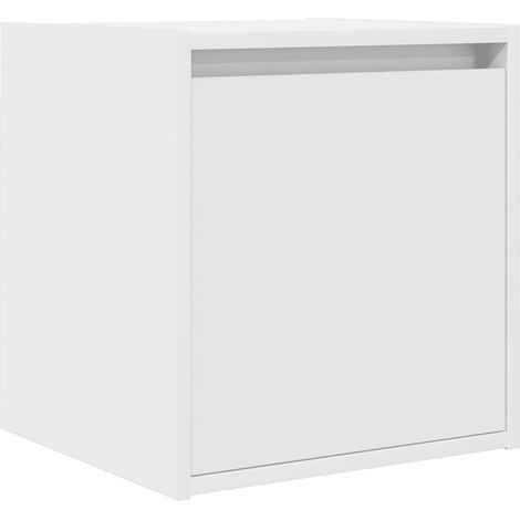 Maison Exclusive - Wand-Nachttisch Weiß 38x34x40 cm