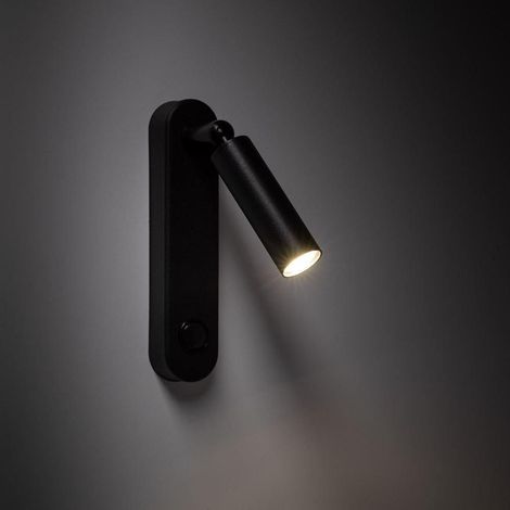 Tk-lighting ENZO BLACK 6621 Wandlampe Schwarz modernes Design (1/3)