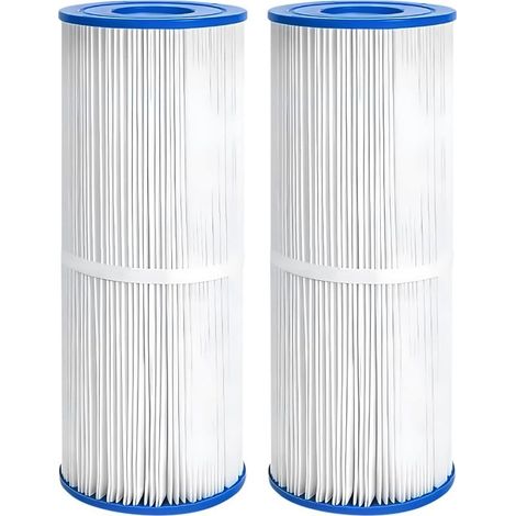 Filtres de Spa de Remplacement compatibles avec Pleatco PRB25-IN,pour unicel C - 4326,pour Filbur FC-2375,pour Pentair R173434,pour Dynamic RDC-25,pour Waterway 817-5000,2 Filtre. (1/4)