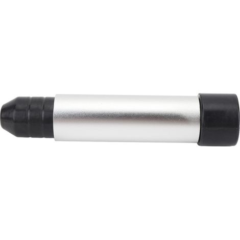 Supporto per motore fuoribordo in lega di alluminio e gomma per sistema di trim a 3 cilindri, con protezione per lo specchio di poppa e profilo angolare argentato. (1/5)