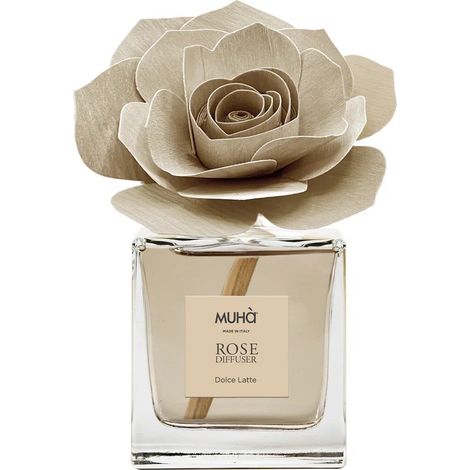 Muhà Profumatore Diffusore Rosa Burro Dolce Latte 100ml