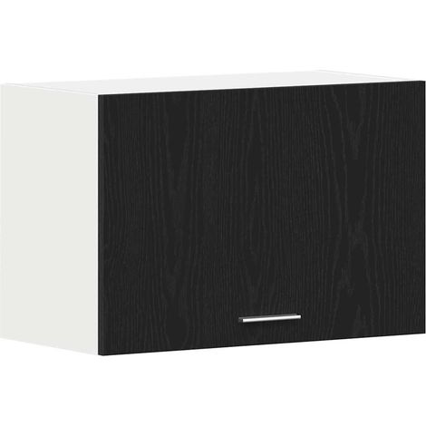 Maison Exclusive - Armadio pensile Lyon Rovere Nero 60 x 31 x 40 cm
