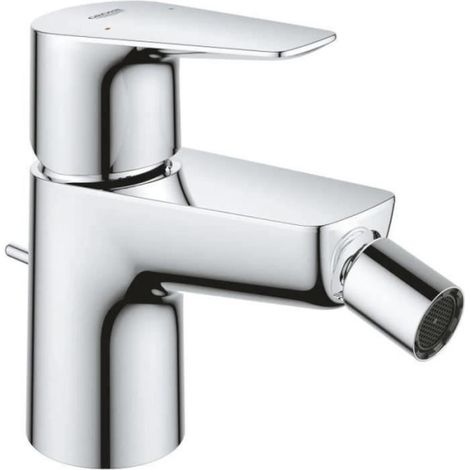 Mitigeur monocommande Bidet GROHE Start Edge - Tirette de vidage - Mousseur économique d'eau - Chromé (1/5)