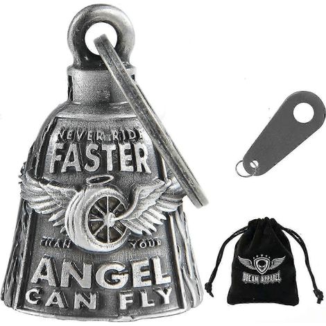Cloches de moto 2025 pour motards, Cloches ange gardien et lutin pour moto (1/4)