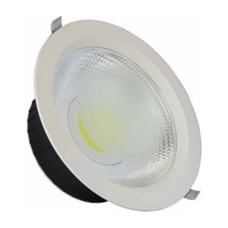 Trade Shop - Foco Led Cob Empotrable De 30w Luz Blanca Fría Y Cálida - (1/4)