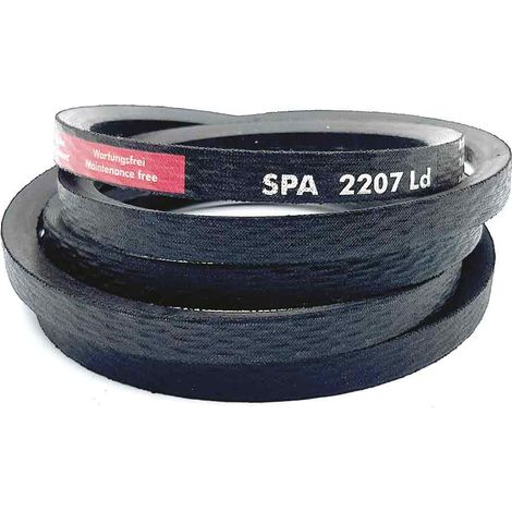 Courroie trapézoidale lisse Optibelt Red Power 3 SPA2207 Ld