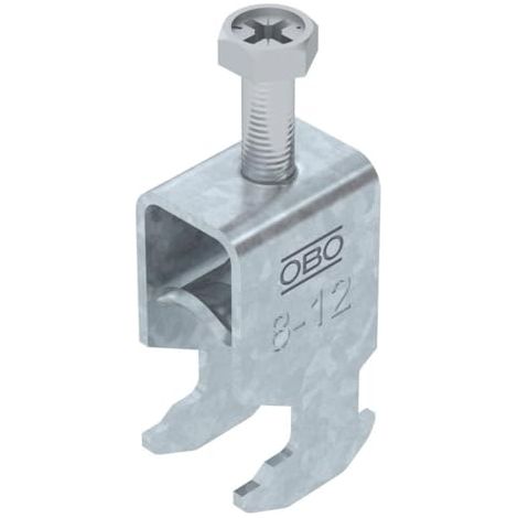 OBO Bettermann Abrazadera de estribo 2056 08-12mm acero galvanizado en caliente, 1186002