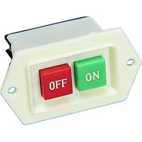 Interrupteur tout-en-un LC3-5 à bouton-poussoir marche/arrêt 10 A/380 V pour perceuse/meuleuse d'établi