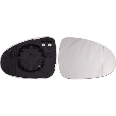 Verre de rétroviseur droit chauffant asphérique Volkswagen Touareg 2 phase 1 et 2 2010-2018
