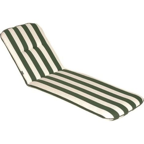 Coussin JARDIN PRIVE bain de soleil CANCALE Vert 184x59x5,5cm (1/3)