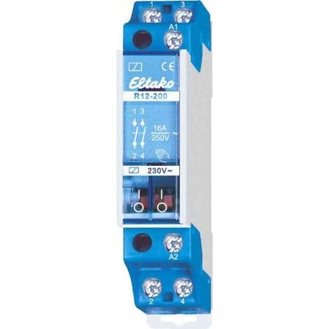 Eltako R12-200-24V relé compacto 24 voltios 8 amperios