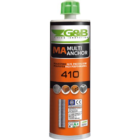 ANCORANTE CHIMICO ML 400 per pistola professionale- 12 pezzi  - G&B