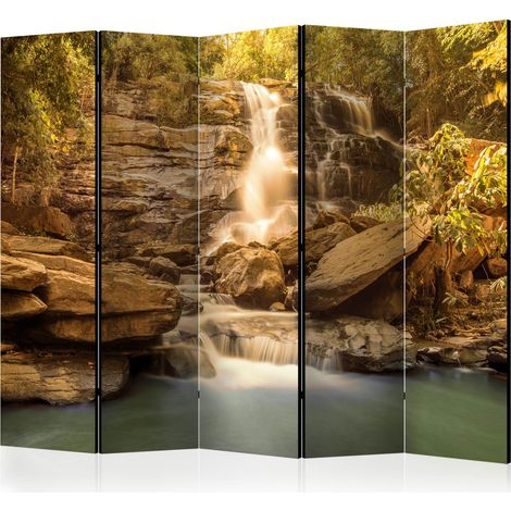 Paravento - Sunny Waterfall II [Room Dividers] - 225x172 (1/4)