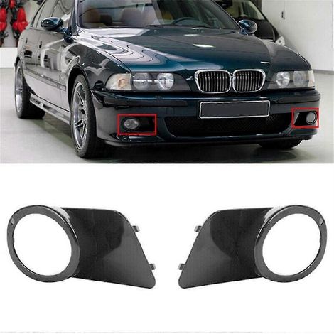 Faros antiniebla delanteros para automóvil, rejilla decorativa para faros antiniebla para Serie 5 E39 1998-2003 51112496283 5111249 (1/4)