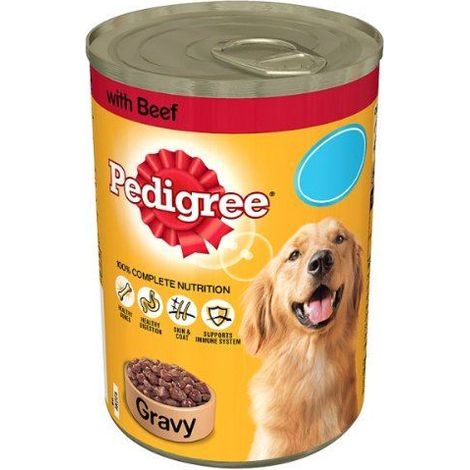 Pedigree Can in Gravy with Beef 400G - 400g - 117510