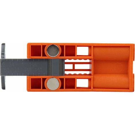 Magnetischer Schrägbohrlochpositionierer mit Sechskantschlüssel, robuste und präzise Schrägbohrlehre für die Holzbearbeitung (1/5)