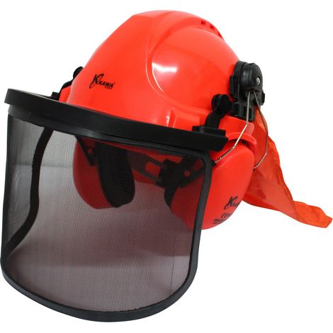 Kawapower Kit de protección con casco, visera y protectores auditivos (1/2)