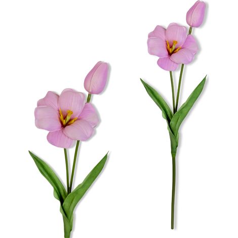 Zweig - Lila Schaumtulpe 53 cm (1/5)